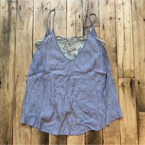 Mustard Seed Tops - Mustard seed purple tank lace built in bandeau Mustard Seed Tops - Mustard seed purple tank lace built in bandeau
